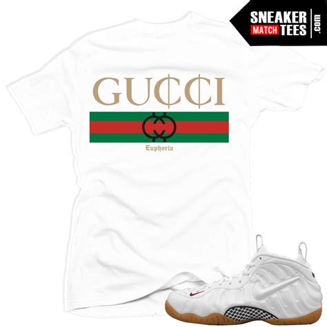 rare foamposites gucci|nike foamposite gucci shirts.